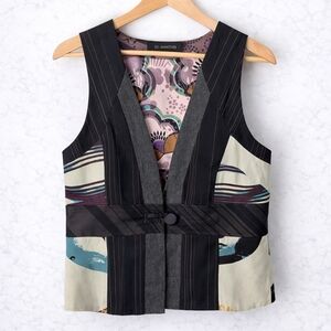 ✨ St. Martins Patchwork Statement Vest (Large) ✨